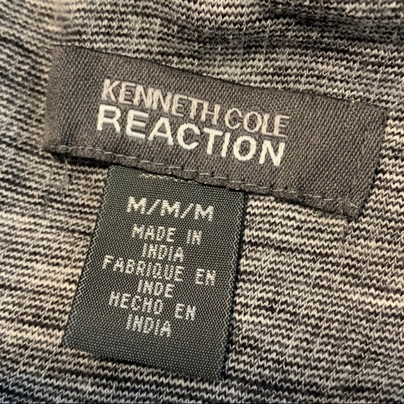 Kenneth Cole Reaction Gray Shawl Collar Cardigan - Picture 4 of 7